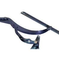 1997-2004 Porsche Boxster 986 Convertible Trunk Hinge Set Left 986-561-571-01-GRV, F019, OEM, 1997, 1998, 1999, 2000, 2001, 2002, 2003, 2004