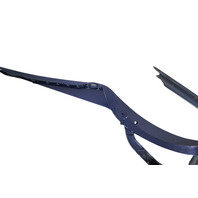 1997-2004 Porsche Boxster 986 Convertible Trunk Hinge Set Left 986-561-571-01-GRV, F019, OEM, 1997, 1998, 1999, 2000, 2001, 2002, 2003, 2004