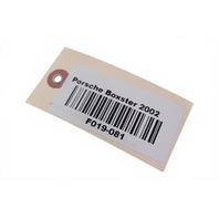 1997-2004 Porsche Boxster 986 Rear Right Convertible Top Push Rod Pivot Arm 986-561-580-02, F019, OEM, 1997, 1998, 1999, 2000, 2001, 2002, 2003, 2004