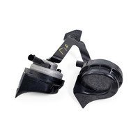 1997-2004 Porsche Boxster 986 High/Low Tone Pitched Horn Assembly, 996-635-206-07, F019, OEM, 1997, 1998, 1999, 2000, 2001, 2002, 2003, 2004