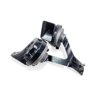 1997-2004 Porsche Boxster 986 High/Low Tone Pitched Horn Assembly, 996-635-206-07, F019, OEM, 1997, 1998, 1999, 2000, 2001, 2002, 2003, 2004