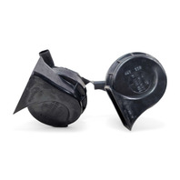 1997-2004 Porsche Boxster 986 High/Low Tone Pitched Horn Assembly, 996-635-206-07, F019, OEM, 1997, 1998, 1999, 2000, 2001, 2002, 2003, 2004