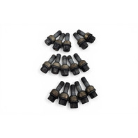 1997-2012 Porsche Boxster 986 Wheel Rim Lug Nut Bolt Set of 15, 997-361-057-02, F019, OEM, 1997, 1998, 1999, 2000, 2001, 2002, 2003, 2004, 2005, 2006, 2007, 2008, 2009, 2010, 2011, 2012