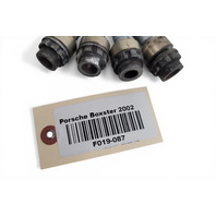 1997-2012 Porsche Boxster 986 Anti Theft Locking Wheel Nuts w/Adapter Set(5), 997-361-057-02, F019, OEM, 1997, 1998, 1999, 2000, 2001, 2002, 2003, 2004, 2005, 2006, 2007, 2008, 2009, 2010, 2011, 2012