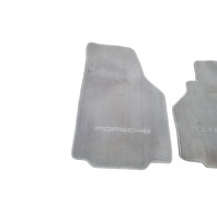 1997-2004 Porsche Boxster 986 Floor Mats 2 Piece Set Gray, F019, OEM, 1997, 1998, 1999, 2000, 2001, 2002, 2003, 2004
