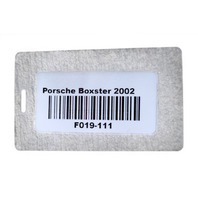 1997-2004 Porsche Boxster 986 Left Cooling Radiator Fan Shroud ONLY, 996-575-341-05, F019, OEM, 1997, 1998, 1999, 2000, 2001, 2002, 2003, 2004