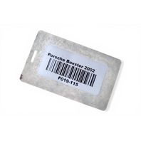 2000-2004 Porsche Boxster 986 Rear Knuckle Spindle Right/Passenger, 996-341-157-09, F019, OEM, 2000, 2001, 2002, 2003, 2004