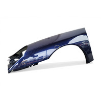 1997-2004 Porsche Boxster 986 Fender Front Left/Driver Blue, 996-503-031-06-GRV, F019, OEM, 1997, 1998, 1999, 2000, 2001, 2002, 2003, 2004