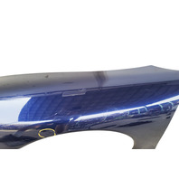 1997-2004 Porsche Boxster 986 Fender Front Left/Driver Blue, 996-503-031-06-GRV, F019, OEM, 1997, 1998, 1999, 2000, 2001, 2002, 2003, 2004