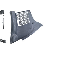 1997-2004 Porsche Boxster 986 Right/Left Under Hood Windshield Cowl Trim Panel Cover, 996-572-562-02-01C, F019, OEM, 1997, 1998, 1999, 2000, 2001, 2002, 2003, 2004