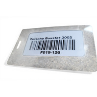 2000-2004 Porsche Boxster 986 Rear Knuckle Spindle Left/Driver, 996-341-958-12, F019, OEM, 2000, 2001, 2002, 2003, 2004