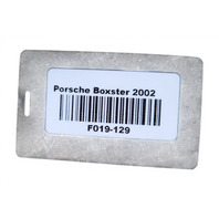 2001-2004 Porsche Boxster 986 Air Intake Hose Pipe Tube, 996-110-027-05, F019, OEM, 2001, 2002, 2003, 2004