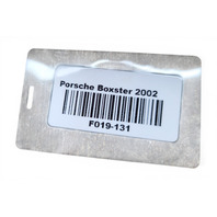 2000-2002 Porsche Boxster 986 2.7L Exhaust Muffler Tip, 996-111-152-02, F019, OEM, 2000, 2001, 2002