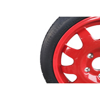 1997-2004 Porsche Boxster 986 Spare Tire Wheel Donut Disc Rim 105/55R17, 996-362-030-01, F019, OEM, 1997, 1998, 1999, 2000, 2001, 2002, 2003, 2004