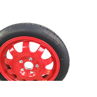 1997-2004 Porsche Boxster 986 Spare Tire Wheel Donut Disc Rim 105/55R17, 996-362-030-01, F019, OEM, 1997, 1998, 1999, 2000, 2001, 2002, 2003, 2004