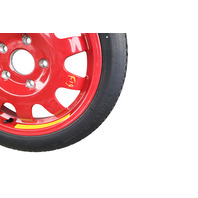 1997-2004 Porsche Boxster 986 Spare Tire Wheel Donut Disc Rim 105/55R17, 996-362-030-01, F019, OEM, 1997, 1998, 1999, 2000, 2001, 2002, 2003, 2004