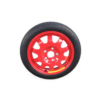 1997-2004 Porsche Boxster 986 Spare Tire Wheel Donut Disc Rim 105/55R17, 996-362-030-01, F019, OEM, 1997, 1998, 1999, 2000, 2001, 2002, 2003, 2004