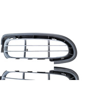 1997-2002 Porsche Boxster 986 Front Bumper Grill Grille Right/Left Set, 986-505-553-01-01C, F019, OEM, 1997, 1998, 1999, 2000, 2001, 2002
