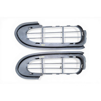 1997-2002 Porsche Boxster 986 Front Bumper Grill Grille Right/Left Set, 986-505-553-01-01C, F019, OEM, 1997, 1998, 1999, 2000, 2001, 2002