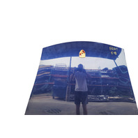 1997-2004 Porsche Boxster 986 Front Hood Bonnet Trunk Boot Lid Panel Blue, 996-511-011-03-GRV, F019, OEM, 1997, 1998, 1999, 2000, 2001, 2002, 2003, 2004