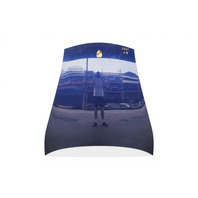 1997-2004 Porsche Boxster 986 Front Hood Bonnet Trunk Boot Lid Panel Blue, 996-511-011-03-GRV, F019, OEM, 1997, 1998, 1999, 2000, 2001, 2002, 2003, 2004