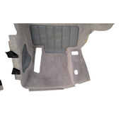 1997-2004 Porsche Boxster 986 Floor Carpet Complete Set Tan/Beige, 986-551-011-02-EEX, F019, OEM, 1997, 1998, 1999, 2000, 2001, 2002, 2003, 2004