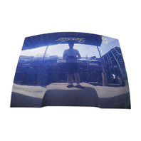 1997-2004 Porsche Boxster 986 Trunk Deck Lid Tail Lift Gate, Blue, 986-512-011-02-GRV, F019, OEM, 1997, 1998, 1999, 2000, 2001, 2002, 2003, 2004