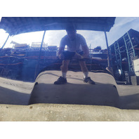 1997-2004 Porsche Boxster 986 Trunk Deck Lid Tail Lift Gate, Blue, 986-512-011-02-GRV, F019, OEM, 1997, 1998, 1999, 2000, 2001, 2002, 2003, 2004