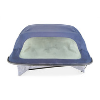 1997-2004 Porsche Boxster 986 Soft Top Roof w/Window Blue 986-561-915-06-A10, F019, OEM, 1997, 1998, 1999, 2000, 2001, 2002, 2003, 2004