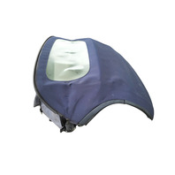 1997-2004 Porsche Boxster 986 Soft Top Roof w/Window Blue 986-561-915-06-A10, F019, OEM, 1997, 1998, 1999, 2000, 2001, 2002, 2003, 2004