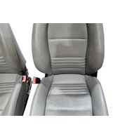 1999-2004 Porsche Boxster 986 Front Right/Left Seat Assembly Set Gray, F019, OEM, 1999, 2000, 2001, 2002, 2003, 2004
