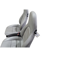 1999-2004 Porsche Boxster 986 Front Right/Left Seat Assembly Set Gray, F019, OEM, 1999, 2000, 2001, 2002, 2003, 2004