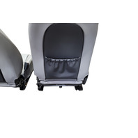 1999-2004 Porsche Boxster 986 Front Right/Left Seat Assembly Set Gray, F019, OEM, 1999, 2000, 2001, 2002, 2003, 2004