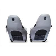 1999-2004 Porsche Boxster 986 Front Right/Left Seat Assembly Set Gray, F019, OEM, 1999, 2000, 2001, 2002, 2003, 2004