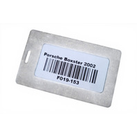 1997-2004 Porsche Boxster 986 Bracket Headlight Bumper Beam Right/Left Set, 996-631-042-00, F019, OEM, 1997, 1998, 1999, 2000, 2001, 2002, 2003, 2004, 2005