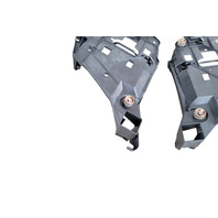 1997-2004 Porsche Boxster 986 Bracket Headlight Bumper Beam Right/Left Set, 996-631-042-00, F019, OEM, 1997, 1998, 1999, 2000, 2001, 2002, 2003, 2004, 2005