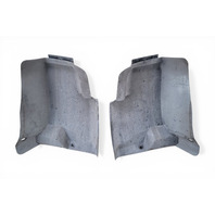 1997-2004 Porsche Boxster 986 Rear Mud Guard Flap Splash Shield Black Left/Right Set, 986-504-574-01, F019, OEM, 1997, 1998, 1999, 2000, 2001, 2002, 2003, 2004