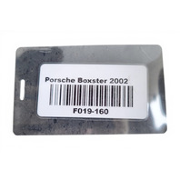 1997-2004 Porsche Boxster 986 Rear Mud Guard Flap Splash Shield Black Left/Right Set, 986-504-574-01, F019, OEM, 1997, 1998, 1999, 2000, 2001, 2002, 2003, 2004