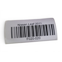 2011-2012 Nissan Leaf Side View Mirror Right/Passenger Red, 96301-3NA0A, F020, OEM, 2011, 2012