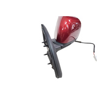 2011-2012 Nissan Leaf Side View Mirror Left/Driver Side Red, 96302-3NA0A, F020, OEM, 2011, 2012