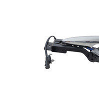 2011-2012 Nissan Leaf Exterior Door Handle, Front Left Driver 80611-1AA0A, F020, OEM, 2011, 2012