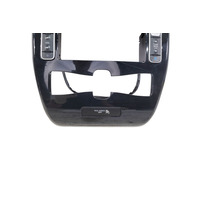 2011-2012 Nissan Leaf Center Panel Trim Panel Radio Bezel Black 68260-3NA0A, F020, OEM, 2011, 2012