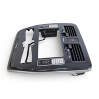 2011-2012 Nissan Leaf Center Panel Trim Panel Radio Bezel Black 68260-3NA0A, F020, OEM, 2011, 2012