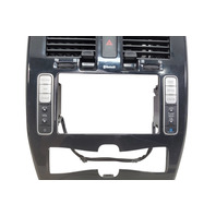 2011-2012 Nissan Leaf Center Panel Trim Panel Radio Bezel Black 68260-3NA0A, F020, OEM, 2011, 2012
