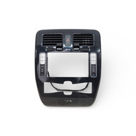 2011-2012 Nissan Leaf Center Panel Trim Panel Radio Bezel Black 68260-3NA0A, F020, OEM, 2011, 2012