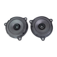 2011-2012 Nissan Leaf Front/Rear Door Radio Audio Speaker Left/Right Set 28156-1TG0A, F020, OEM, 2011, 2012
