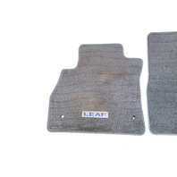 2011-2012 Nissan Leaf Floor Mats Piece Black Set(4) 999E2-8X001, F020, OEM, 2011, 2012