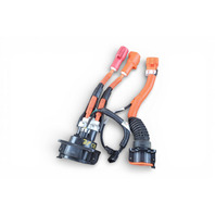 2011-2012 Nissan Leaf Battery Charge Port Cable Wire Orange 296B1-3NA1A, F020, OEM, 2011, 2012