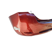2011-2012 Nissan Leaf Rear Bumper Cover Assembly Burgundy HEM22-3NA2H, F020, OEM, 2011, 2012