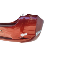 2011-2012 Nissan Leaf Rear Bumper Cover Assembly Burgundy HEM22-3NA2H, F020, OEM, 2011, 2012